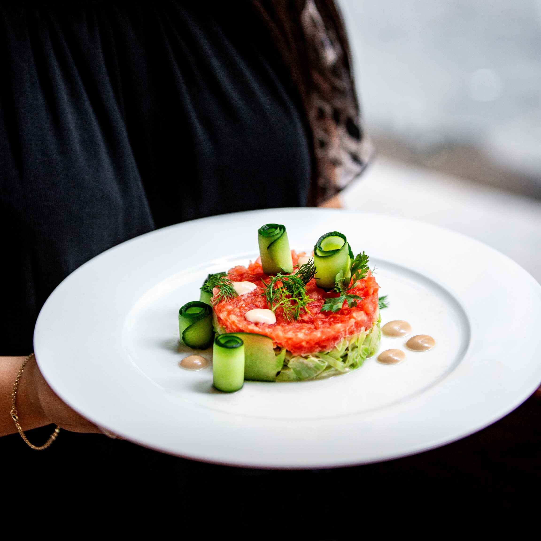 Foto della cucina del ristorante